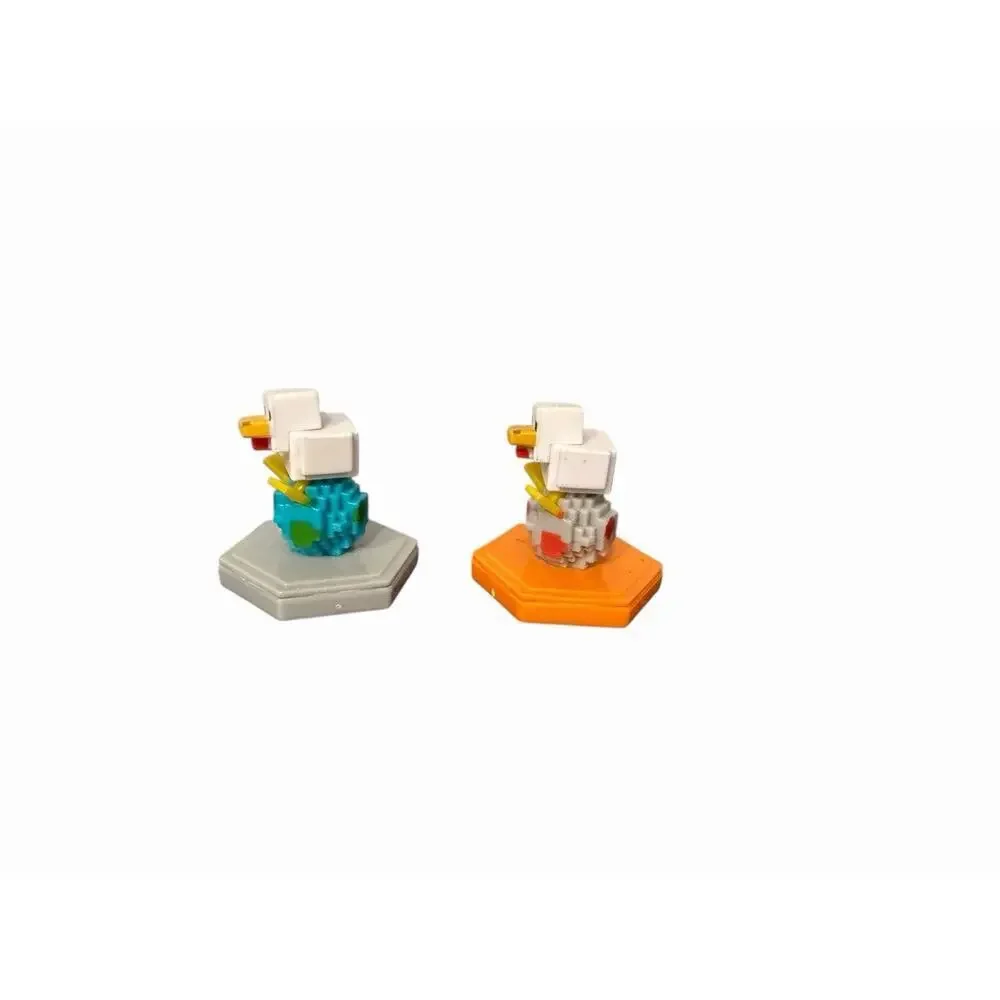 2019 Minecraft Earth Boost Minis Future Chicken Jockey Mini Figures (2)
